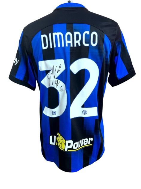 Dimarco's Inter Signed Official Shirt, 2023/24