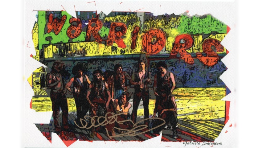 The Warriors - Walter Hill Signed Pop Artwork by Gabriele Salvatore 