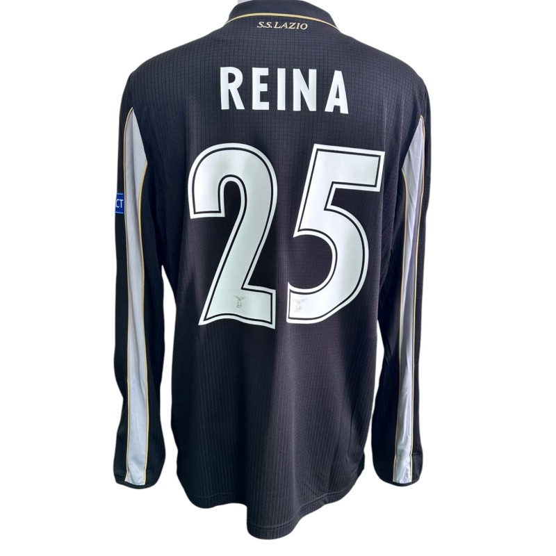 Reina's Lazio Match-Issued Shirt, UCL 2020/21