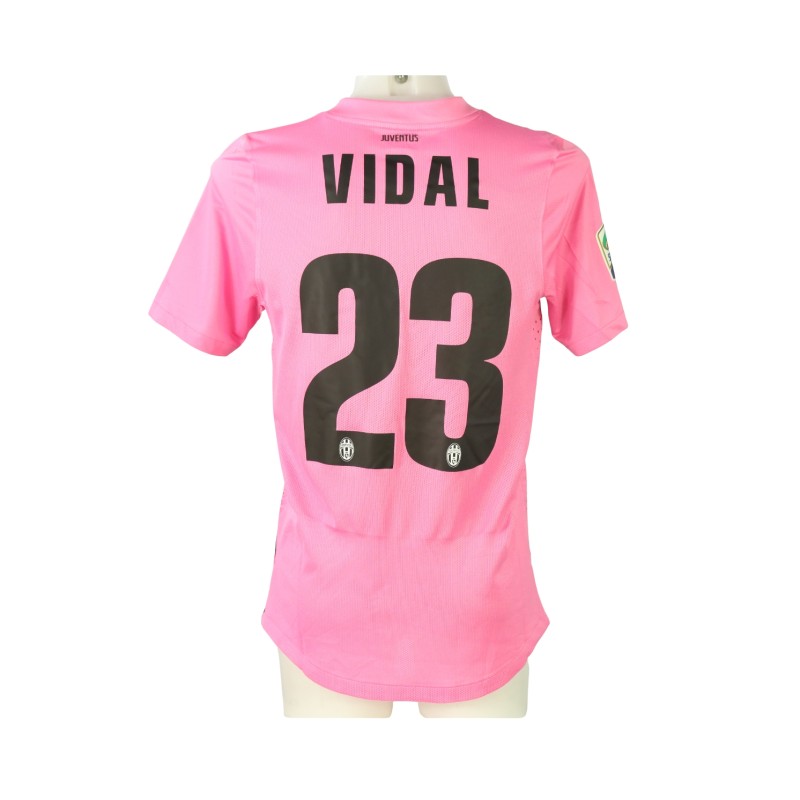 Vidal's Juventus Match-Issued Shirt, 2012/13