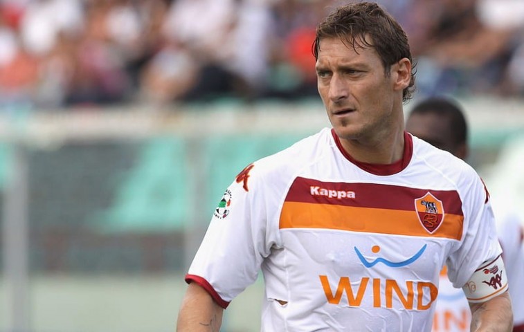 Totti's Roma Match Shirt, 2009/10