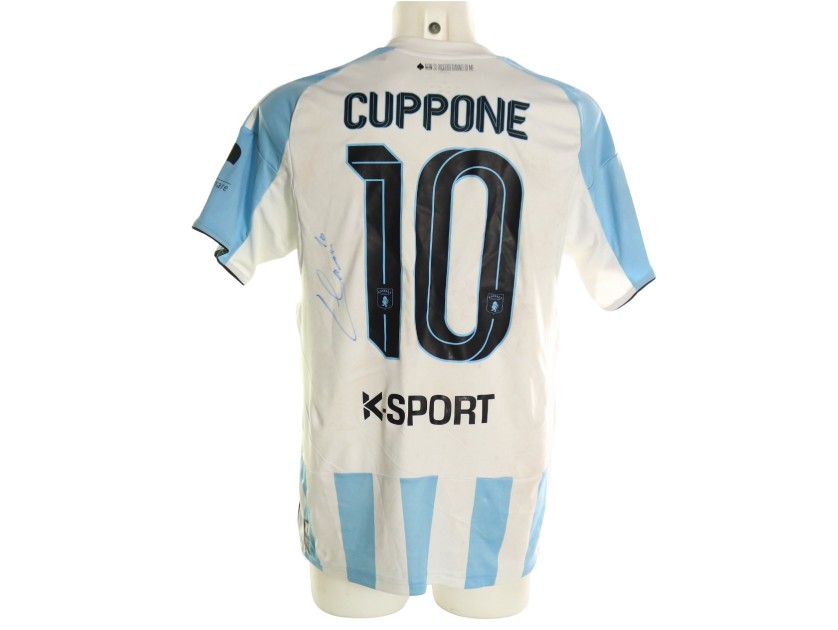 Cuppone's Signed Unwashed Shirt, Virtus Entella vs Padova 2026