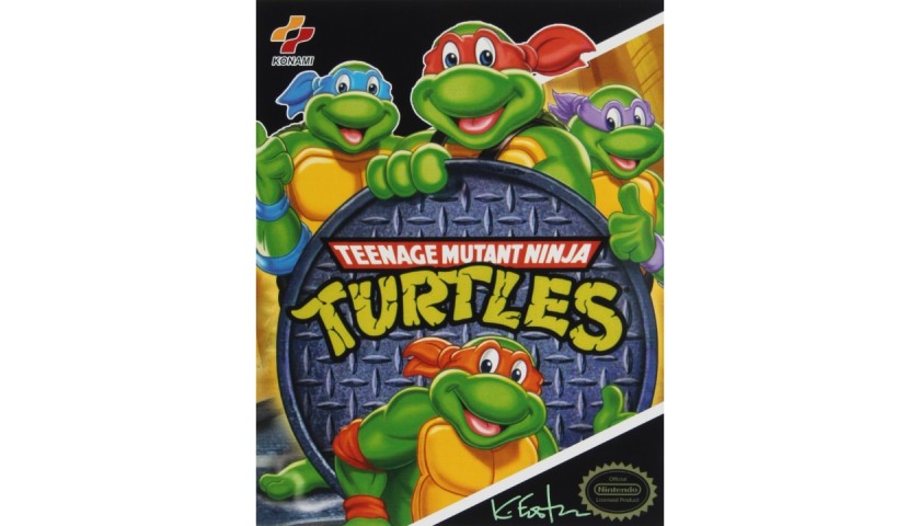 Kevin Eastman Signed 'Teenage Mutant Ninja Turtles' Photograph