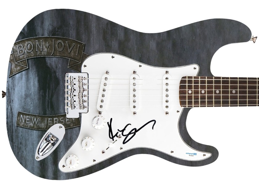 Richie Sambora of Bon Jovi Signed Guitar