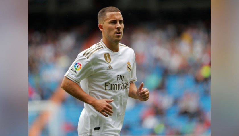 Hazard's Official Real Madrid Signed Shirt, 2019/20