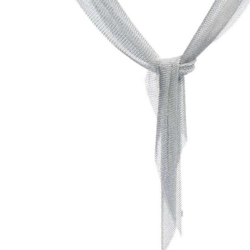 Elsa Peretti Mesh Scarf Necklace in Sterling Silver - Made by Tiffany & Co.