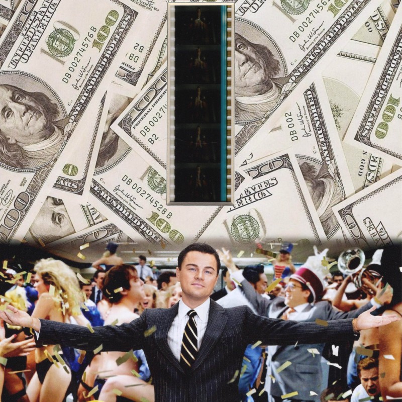"The Wolf of Wall Street" - Maxi Card with Frames of the Film