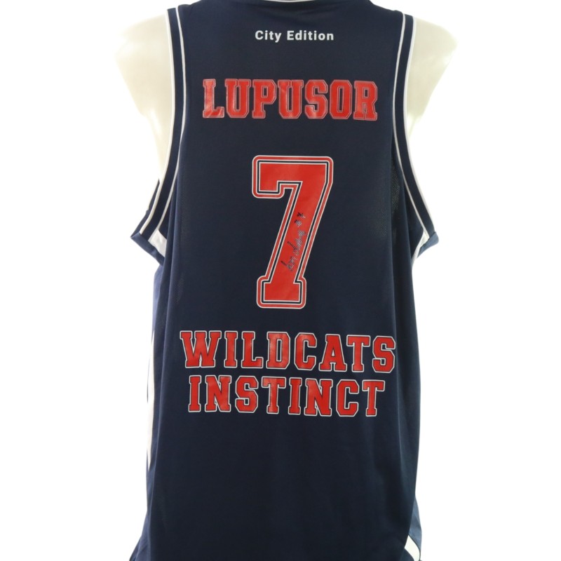 Lupusor's Urania Basket "Special Edition" Signed Match-Worn Away Jersey, 2025/26