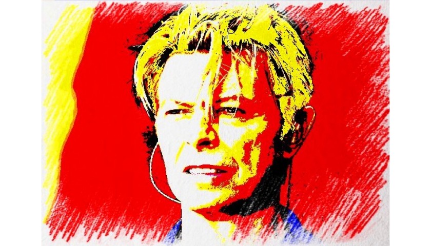 "David Bowie" Original Board by Gabriele Salvatore 