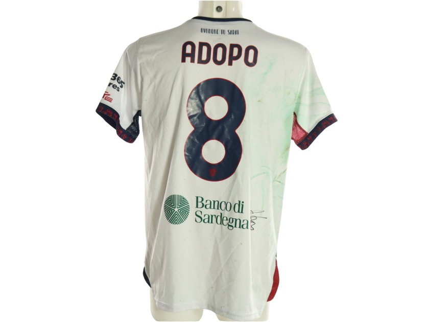Adopo's Signed Unwashed Shirt, Inter vs Cagliari 2026