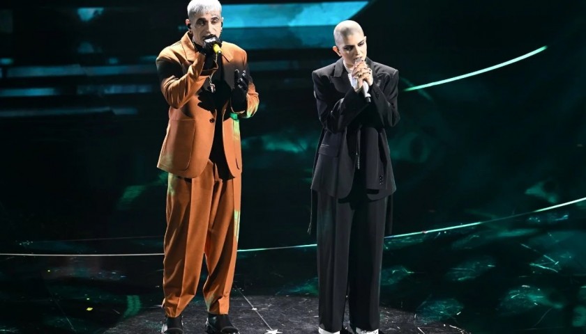 Gloves and Boots Worn by Highsnob and Hu at Sanremo 2022
