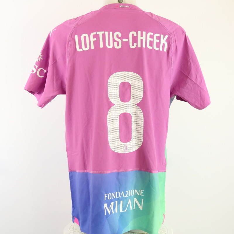 Loftus-Cheek's Milan Match Shirt, 2023/24 