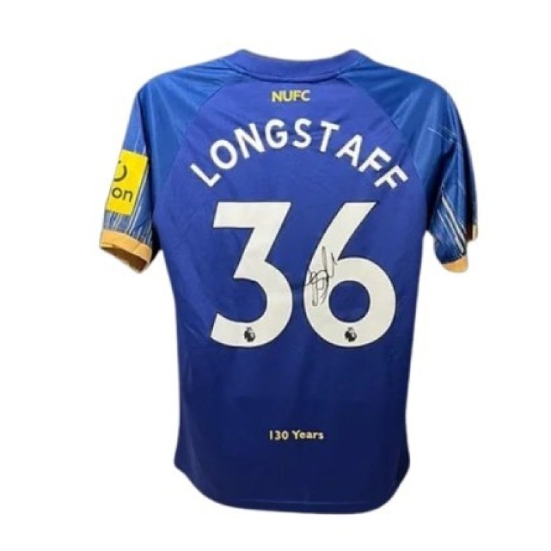 Sean Longstaff's Newcastle United 2022/23 Signed Official Away Shirt 