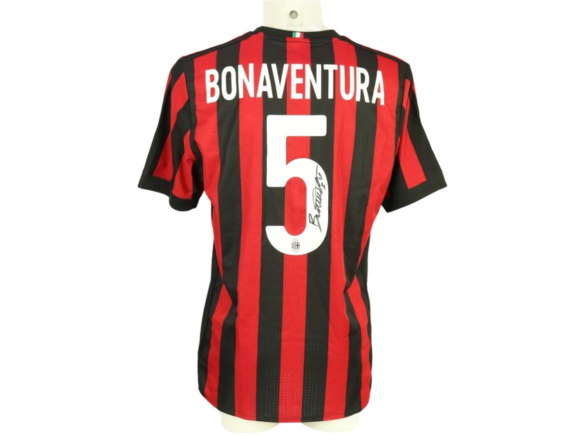 Bonaventura Official AC Milan Signed Shirt, 2017/18 