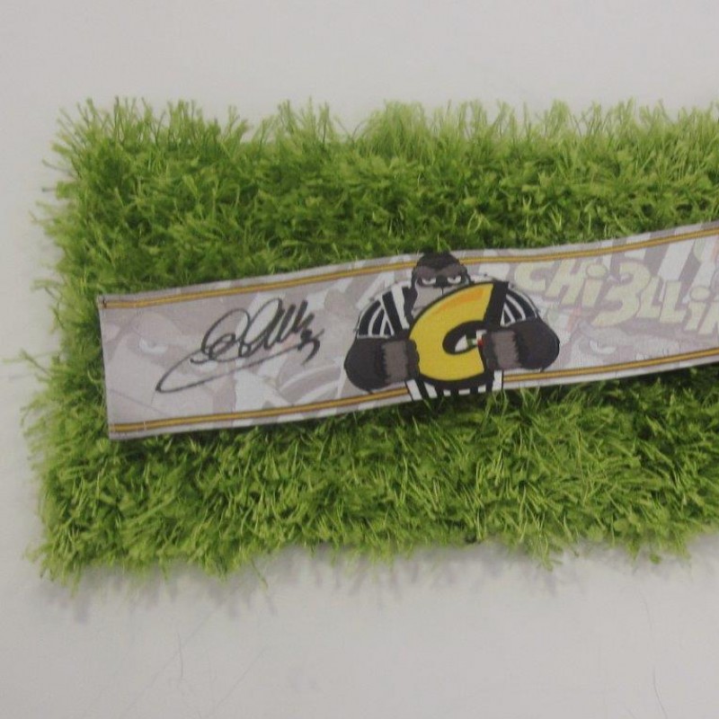 Chiellini match issued/worn armband, Serie A stagione 2014/2015 - signed