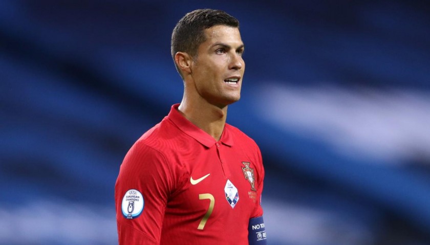 Ronaldo's Official Portugal Signed Shirt, 2020/21