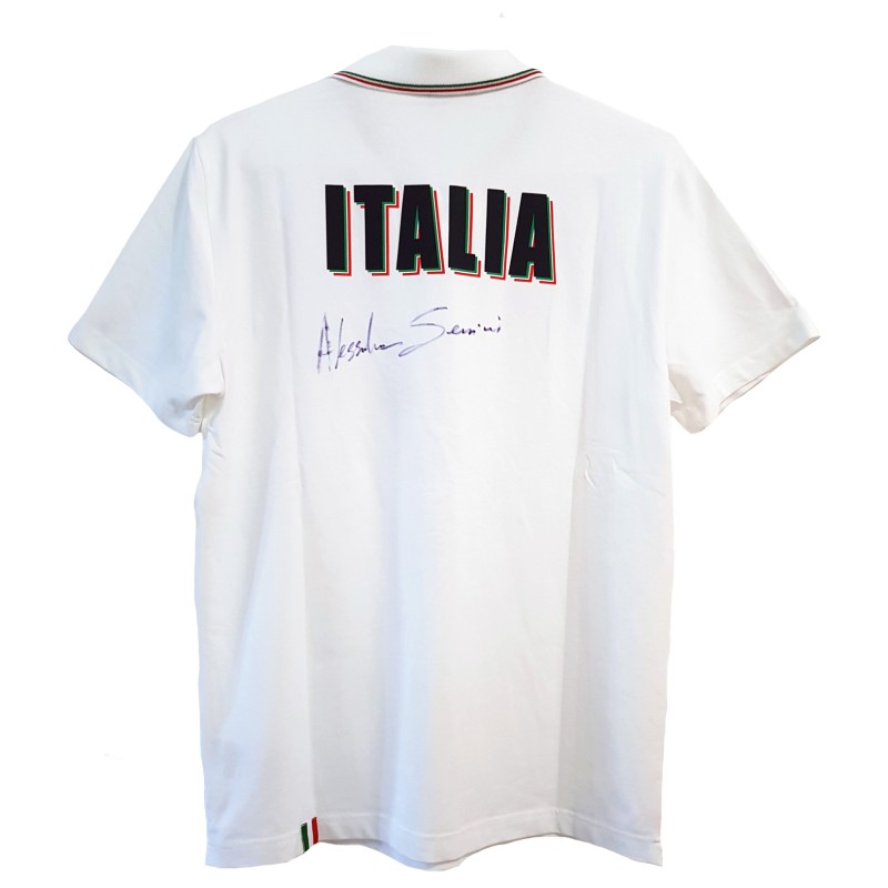 Polo Olimpiadi - Italia Team Autografata da Alessandra Sensini