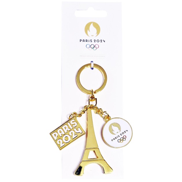 Paris 2024 Olympics Official Keyring