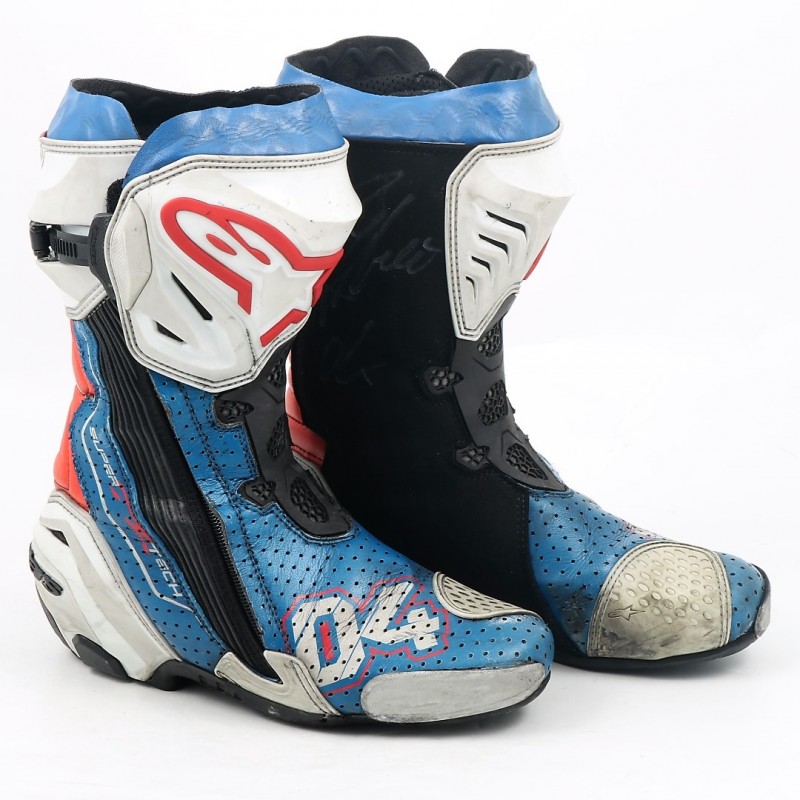 Dovizioso's 2017 Worn and Signed MotoGP Boots