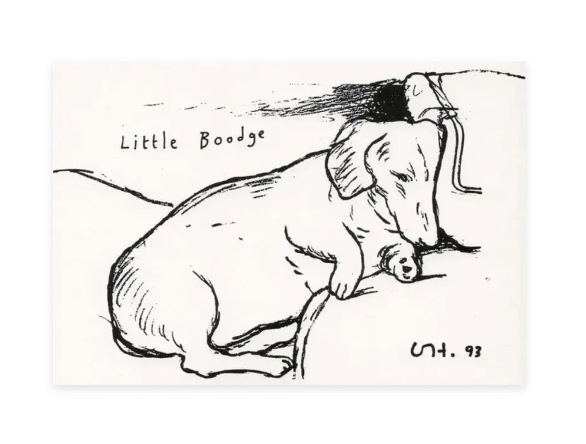 "Little Boodge" by David Hockney