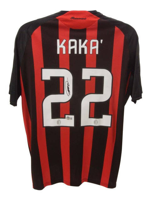 Kaka's AC Milan Signed Replica Shirt