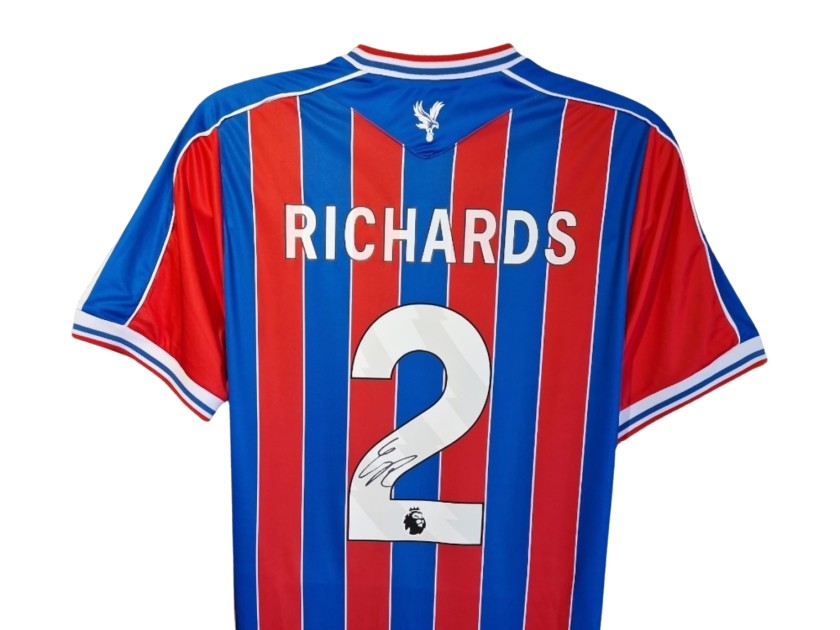 Chris Richards Signed Crystal Palace 2025-26 Home Football Shirt 