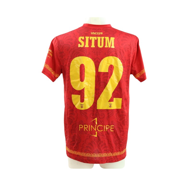 Situm's Sudtirol vs Catanzaro Unwashed Shirt, 2025