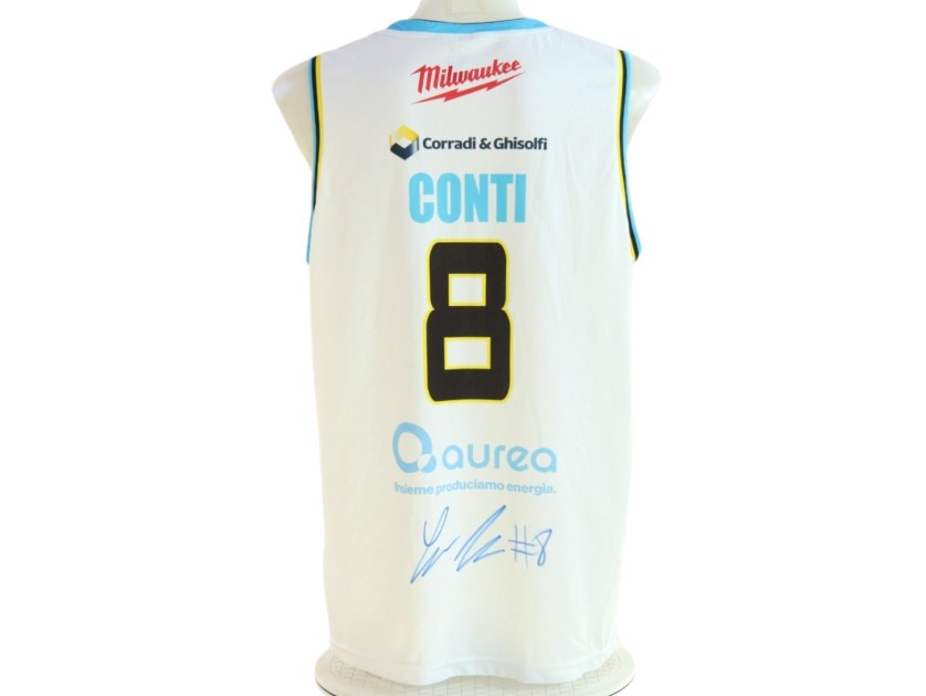Conti's Signed Unwashed Kit, Vanoli Basket Cremona vs Napoli Basket 2025