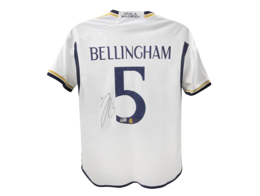 Jude Bellingham's Real Madrid 2023/24 Signed Shirt 