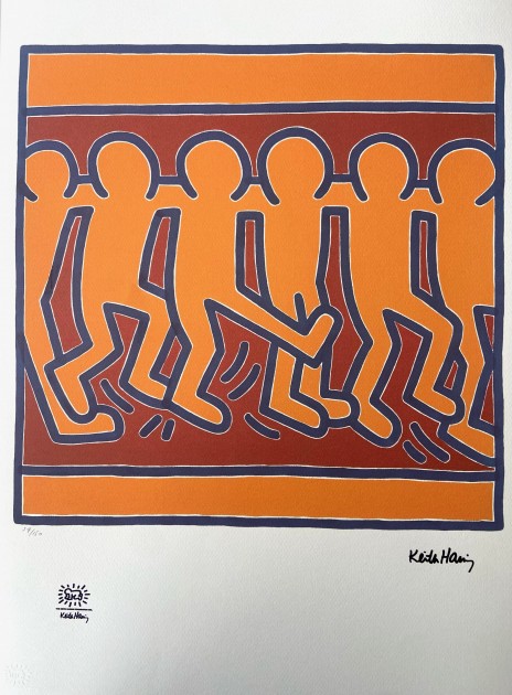 "Untitled" Signed Limited Edition by Keith Haring