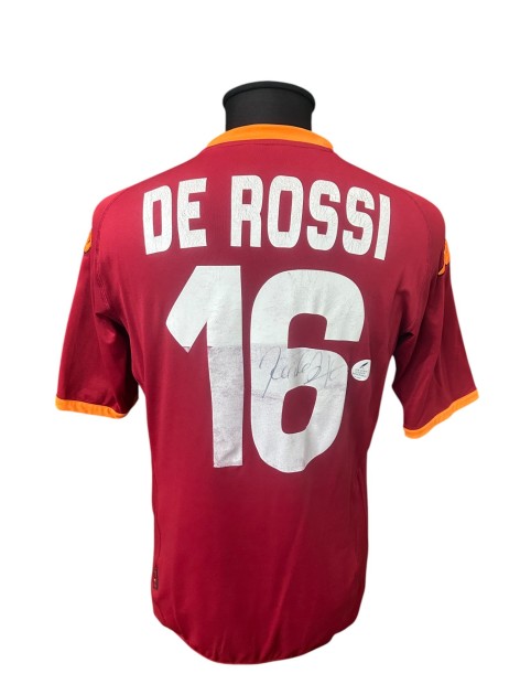 De Rossi's Roma Signed Issued Shirt, 2007/08