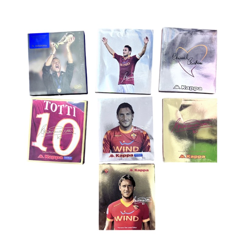 Collection of Seven Totti's Limited Edition Box Sets (Shirts NOT Included)
