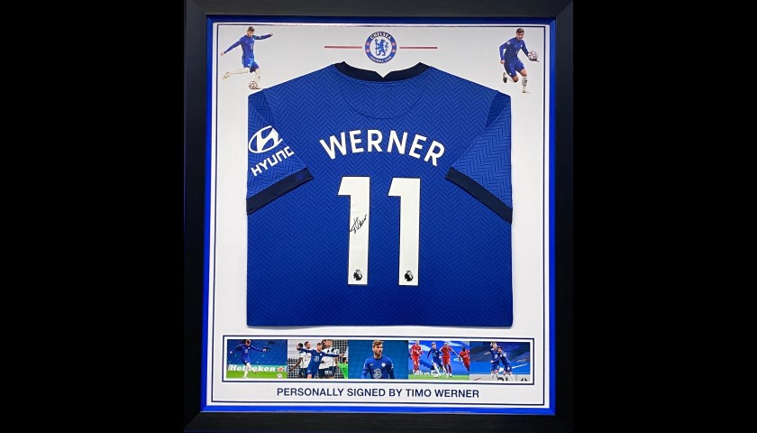 Chelsea FC Shirt Signed by Timo Werner