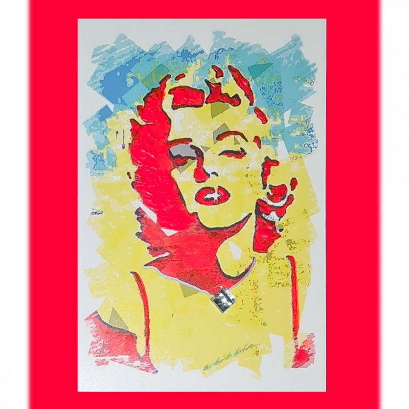 Marilyn Monroe - Unique Artwork by Gabriele Salvatore