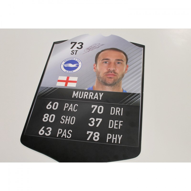 Brighton & Hove Albion FC Player Card Signed by Glenn Murray