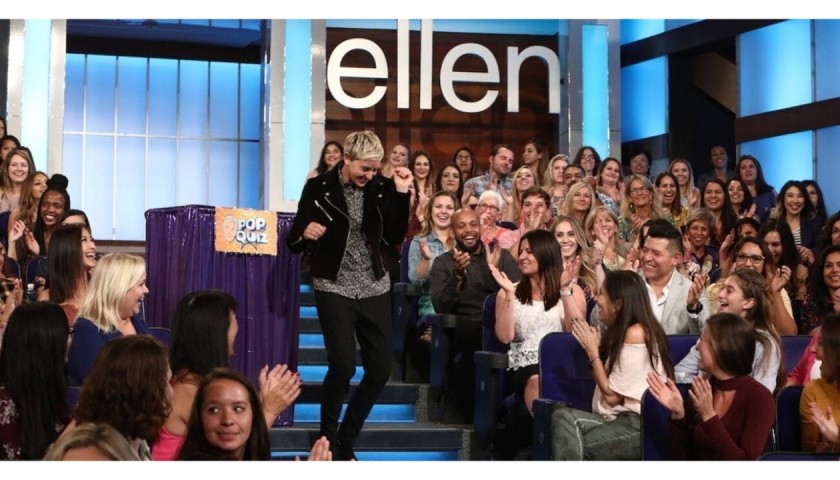 Two VIP Tickets to the Farewell Season of the Ellen Show
