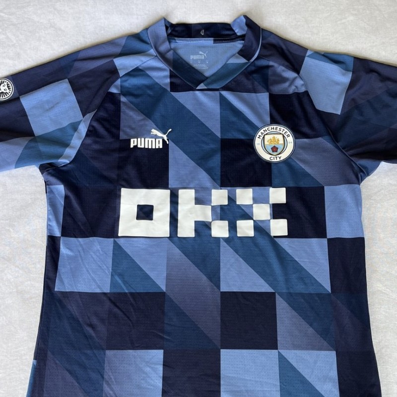 Aymeric Laporte Man City FA Cup '22/'23 Collection - Pre-Match Worn Jersey