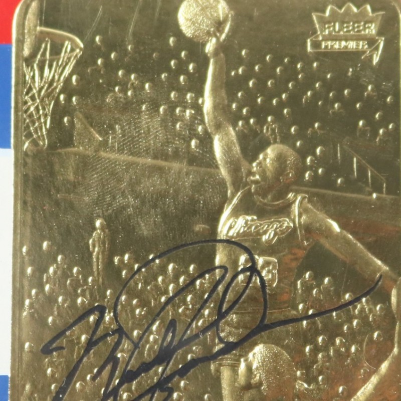 Michael Jordan Limited Edition Gold Card 