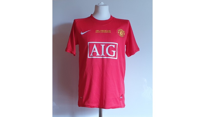 Ronaldo's Man Utd Worn and Signed Shirt, 2008/09 - CharityStars