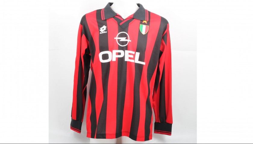 Boban's Match-Worn Milan Shirt, Serie A 1996/97 - CharityStars