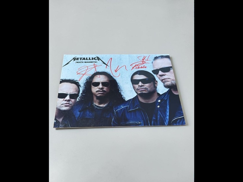 Metallica Signed Photograph