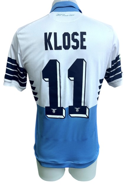 Klose's Lazio Match-Worn Shirt, 2014/15