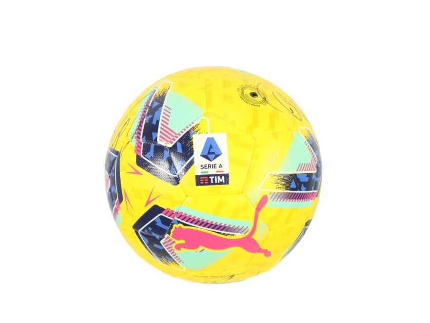 Pallone ufficiale Serie A TIM, 2023/24 - Autografato dalla Juventus