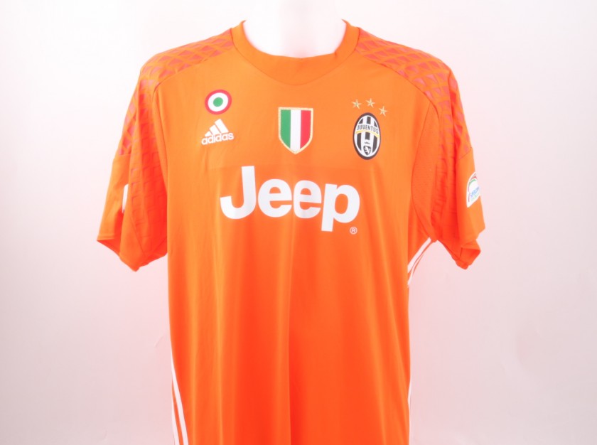 Official Buffon Juventus 2016/17 shirt, Italy Supercup - Signed 
