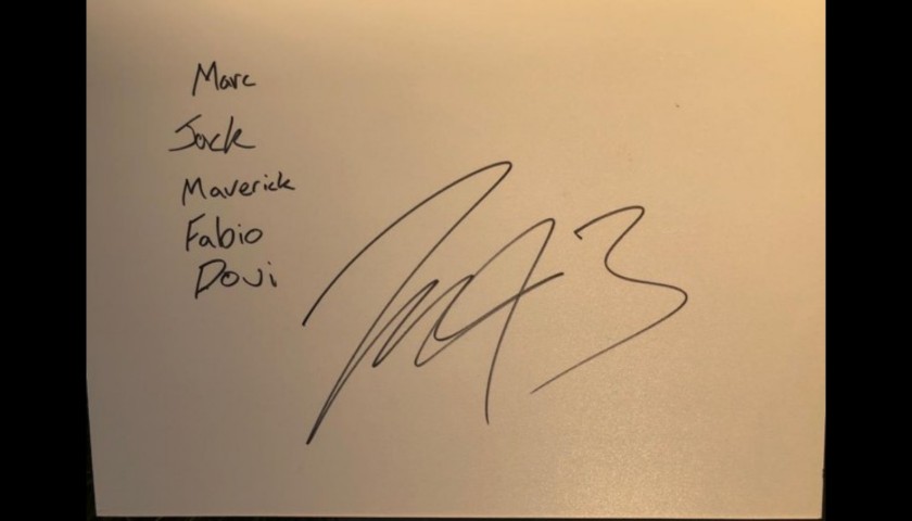 Signed Board of Jack Miller from the First MotoGP Race Weekend of 2020 in Jerez