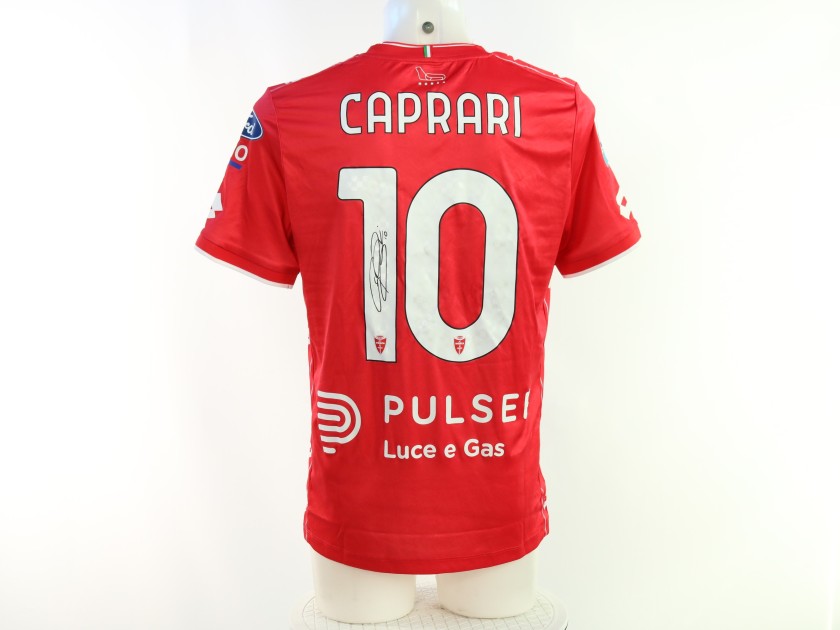 Maglia Caprari Unwashed Monza vs Juventus, 2024 - Autografata