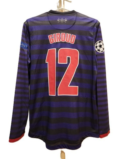 Giroud's Arsenal Match-Issued Shirt vs Bayern Munich