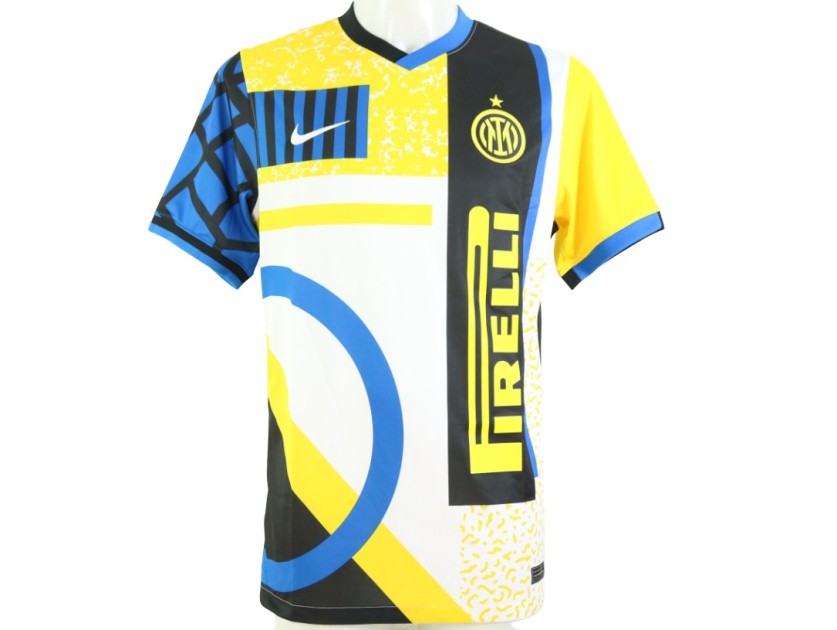 Maglia ufficiale Lukaku Inter, 2020/21 - Autografata