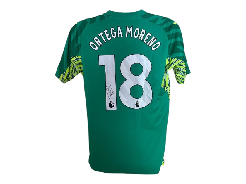 Maglia ufficiale firmata da Stefan Ortega Manchester City 2023/24