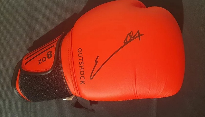Chris Eubank's Signed Boxing Glove